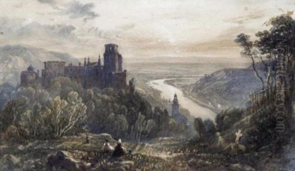View Of A Castle In Heidelberg - view 1