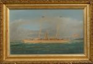 Portrait Of The American Steam Yacht