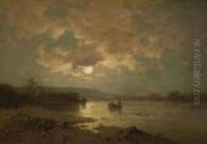 Nachtliche
Flusslandschaft Nachtliche
Flusslandschaft