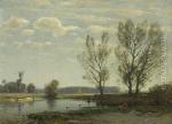 Moorlandschaft Mit
Storchen - view 1