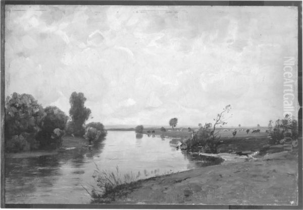 Flusslandschaft - view 1
