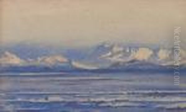 Mountain Range, Mcmurdo Strait - view 1