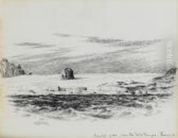 Nunatak Of Rock, Near The Table Ranges - view 1