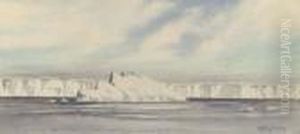 Great Ice Barrier. South Pole.