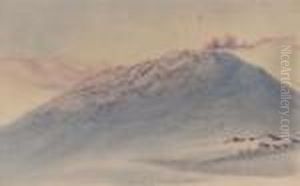 The Summit Of Mount Erebus by Edward Adrian Wilson