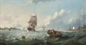 A Breezy Day Near Gravesend