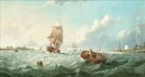 Nr. Gravesend by John James Wilson