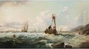 Repairing A Lantern At Sea