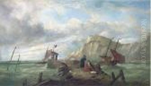 Waiting For The Return Of The Fishing Fleet - view 1