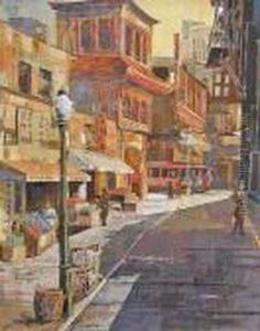 Chinatown, San Francisco by John Jock Wilson