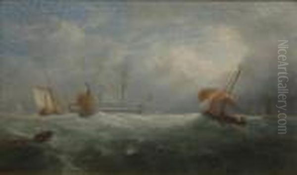 Ships Onsqually Seas - view 1