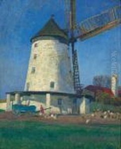 Mitglied Des Wiener Kunstlerhauses Und Hagenbundes) Altegetreidemuhle by Hans Wilt