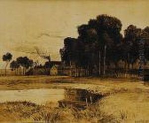 Studium Pejzazu Wiejskiego by Hans Wilt