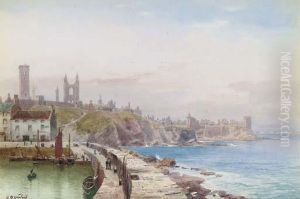 View Of St Andrew's Cathedral And Castle From The Harbour Pier