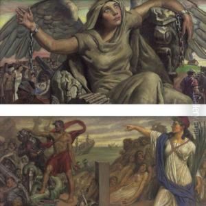Liberty Unchained And Images Of War: Two Works by Charles Allan Winter