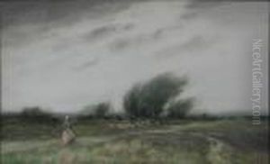 Windy Weather by William Tatton Winter