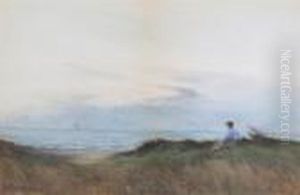 A Girl Looking Out To Sea
