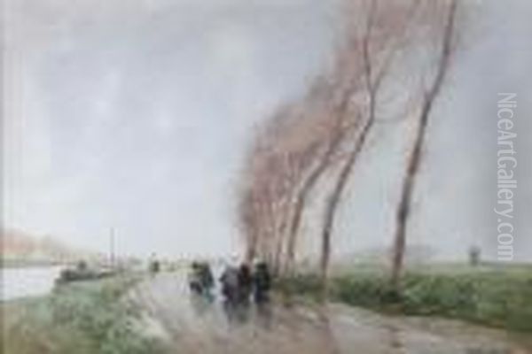 Wet Day, Flanders - view 1