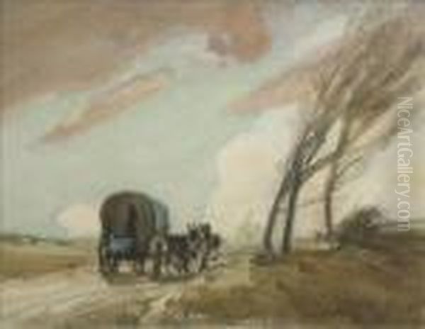 Out In Rough Weather by William Tatton Winter