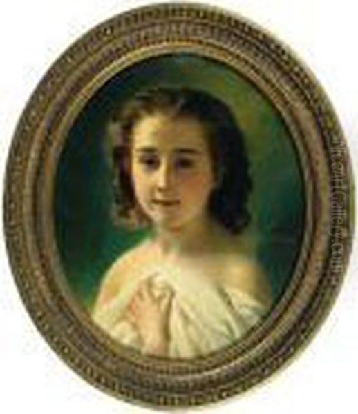 Portrait De Jeune Fille. - view 1