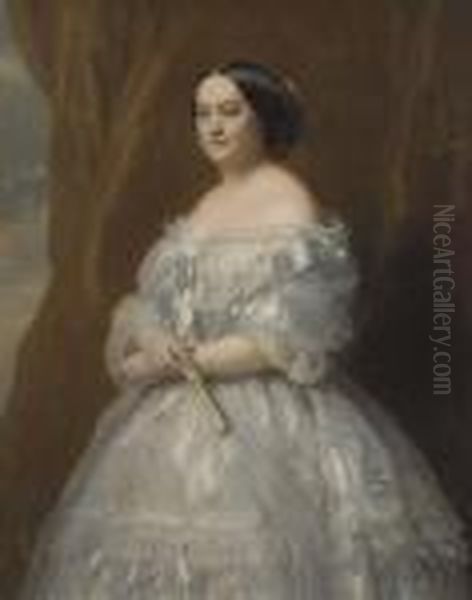 Portrait Of A Lady In Waiting - view 1