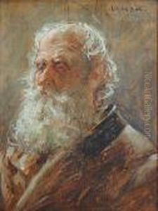 Portret Starca Z Broda by Leonard Winterowski