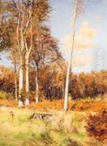 A Woodland Clearing by Frederik Winther