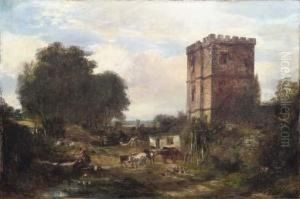 Wetheral Abbey, Cumberland by John Crawford Wintour