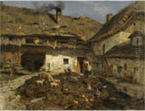 Bauernhof (on The Farm) by Olga Wisinger-Florian