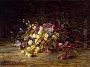 Fruhlingsblumenstraus by Olga Wisinger-Florian