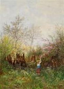 Giardino Contadino A Primavera by Olga Wisinger-Florian