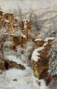 Paesaggio Invernale by Olga Wisinger-Florian