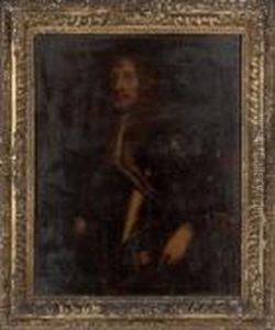 Portrait Of A Gentleman by William Wissing or Wissmig