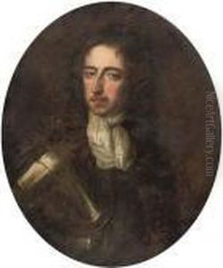 Portrait Of William Iii by William Wissing or Wissmig