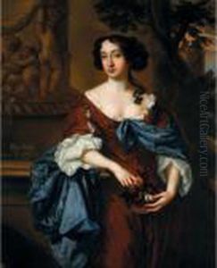 Portrait Of Mary Dering, Lady Knatchbull (died 1724) by William Wissing or Wissmig