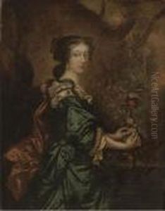 Portrait Of A Lady by William Wissing or Wissmig