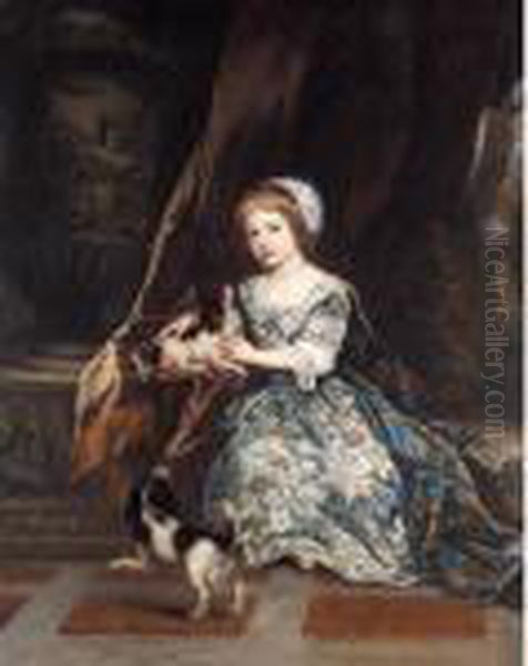Portrait Of James Beauclerk, Lord Beauclaire (1671-1680), When A Boy - view 1