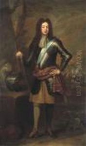 Portrait Of James Scott by William Wissing or Wissmig