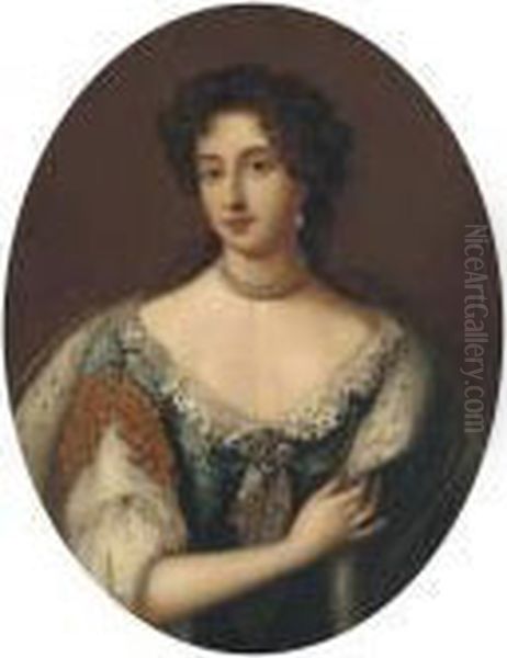 Portrait Of Queen Mary Ii As Princess Mary, Bust-length - view 1