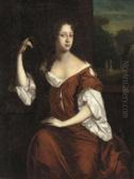 Portrait Of Lady Stapylton - view 1