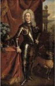 Portrait Of Prince George Of Denmark Portrait Of Prince George Of Denmark