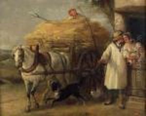 Witherington. The Day's Harvesting by William Frederick Witherington