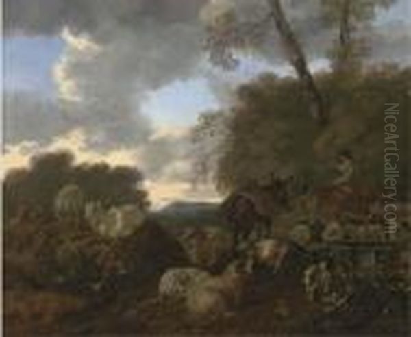 An Italianate Landscape - view 1