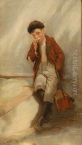 Shoeshine Boy (harmonica Player) by Karl Witkowski