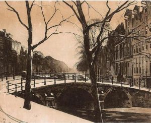 A View Of The Herengracht