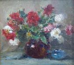 Floral Still Life by Arthur William Woelfle