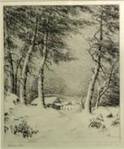 Wind And Snow by Ronau William Woiceske