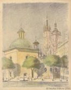 Krakow. Kosciol Sw. Wojciecha by Jan Wojnarski