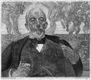 Portret Tadeusza Stryjenskiego Pedzla J. Malczewskiego Portret Tadeusza Stryjenskiego Pedzla J. Malczewskiego