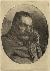 Jozef Pilsudski (wedlug J. Gumowskiego) by Jan Wojnarski